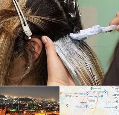 آموزشگاه رنگ و مش در مارلیک کرج