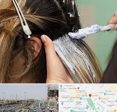 آموزشگاه رنگ و مش در بلوار توس مشهد