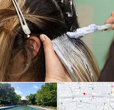 آموزشگاه رنگ و مش در هشت بهشت اصفهان