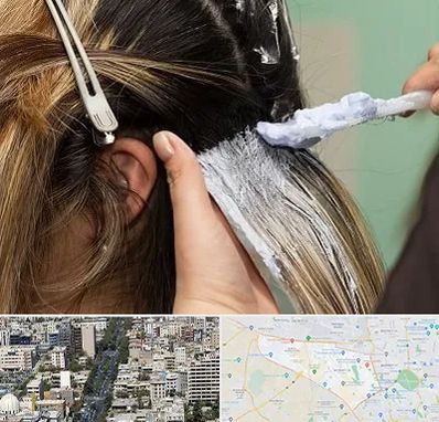 آموزشگاه رنگ و مش در منطقه 18 تهران