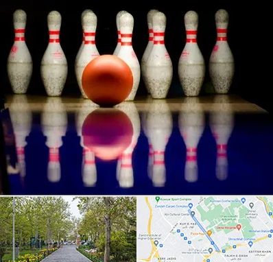 زمین بولینگ در قدوسی غربی شیراز