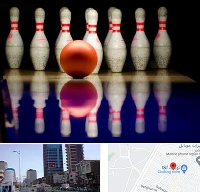 زمین بولینگ در چهارراه طالقانی کرج