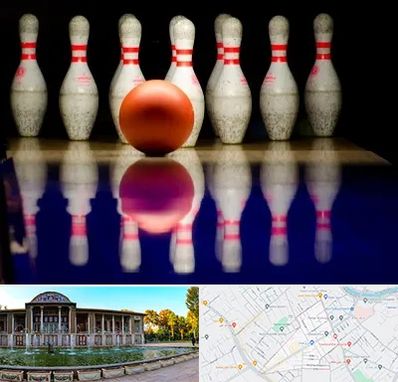 زمین بولینگ در عفیف آباد شیراز