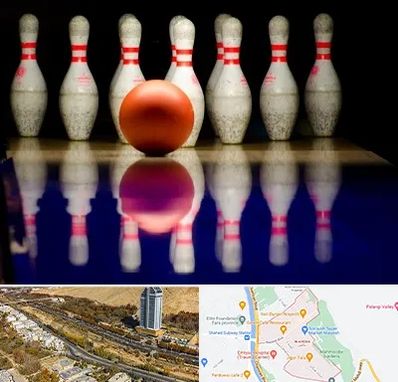 زمین بولینگ در خیابان نیایش شیراز