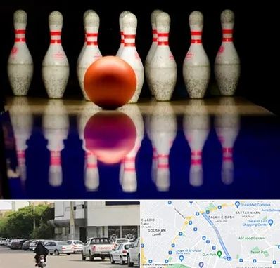 زمین بولینگ در قدوسی شرقی شیراز