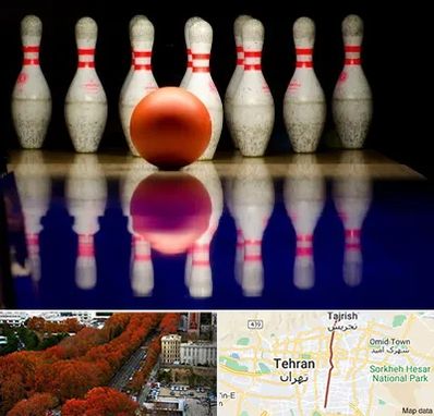 زمین بولینگ در ولیعصر 