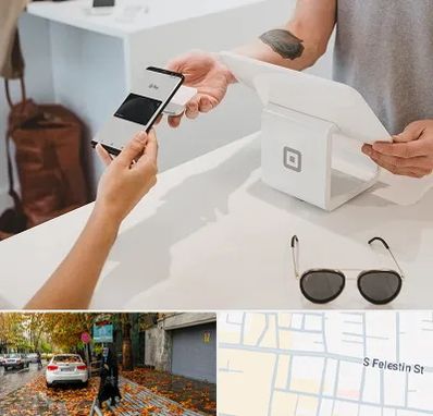 فروشگاه موبایل در خیابان فلسطین