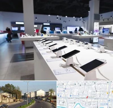 موبایل فروشی در ضیابری رشت