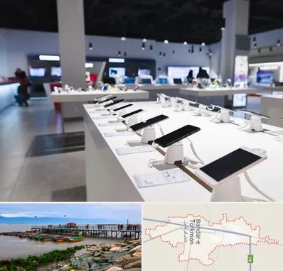 موبایل فروشی در بندر ترکمن