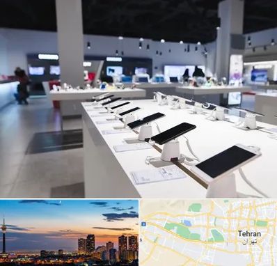 موبایل فروشی در غرب تهران 