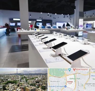 موبایل فروشی در گیشا 