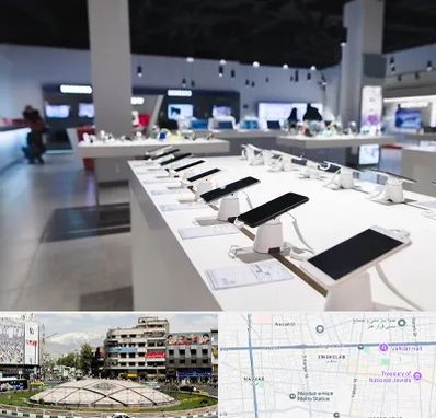 موبایل فروشی در مرکز تهران