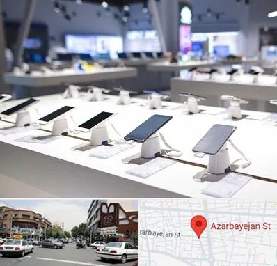 گوشی فروشی در خیابان آذربایجان