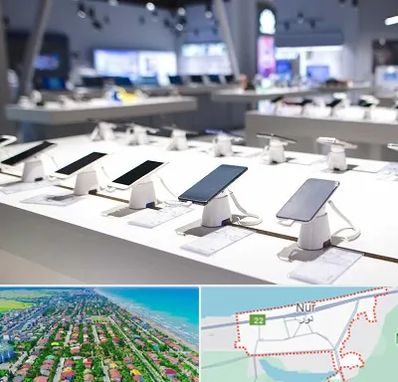 گوشی فروشی در نور