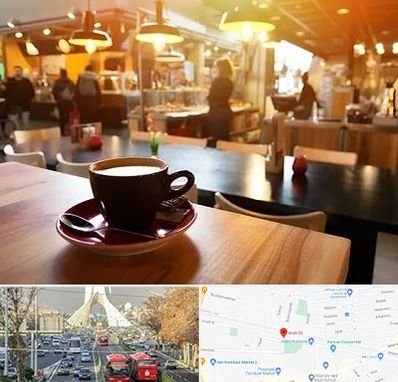 کافی شاپ در خیابان آزادی