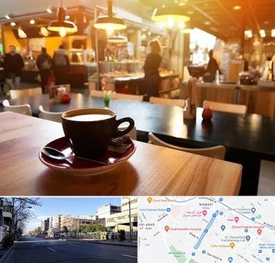 کافی شاپ در خیابان ملاصدرا شیراز