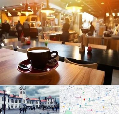 کافی شاپ در میدان شهرداری رشت