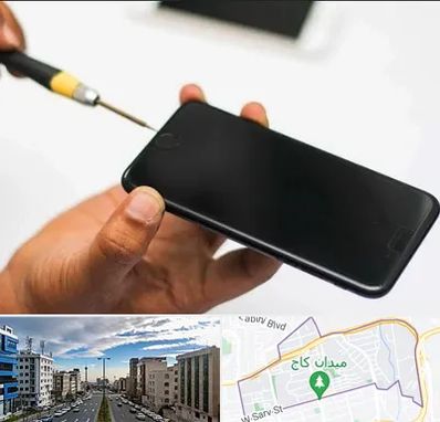 تعمیرات گوشی آیفون در سعادت آباد 