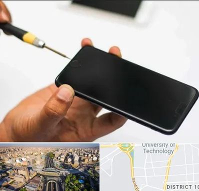 تعمیرات گوشی آیفون در استاد معین 