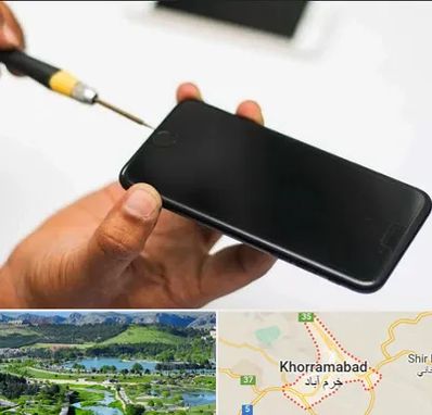 تعمیرات گوشی آیفون در خرم آباد