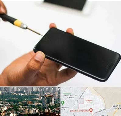 تعمیرات گوشی آیفون در عظیمیه کرج 