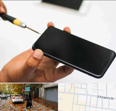 تعمیرات گوشی آیفون در خیابان فلسطین