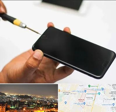 تعمیرات گوشی آیفون در مارلیک کرج