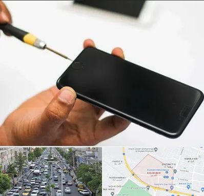 تعمیرات گوشی آیفون در گلشهر کرج