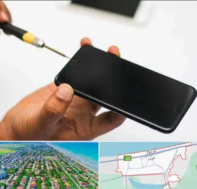 تعمیرات گوشی آیفون در نور