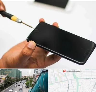 تعمیرات گوشی آیفون در بلوار فرحزادی