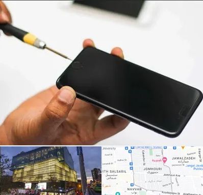 تعمیرات گوشی آیفون در جمهوری 