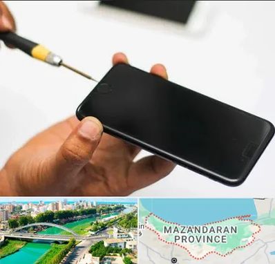 تعمیرات گوشی آیفون در مازندران