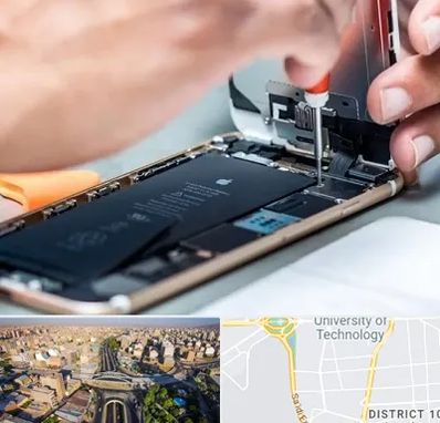 تعمیرکار موبایل در استاد معین 