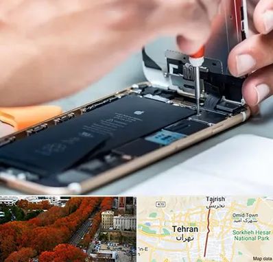 تعمیرکار موبایل در ولیعصر 