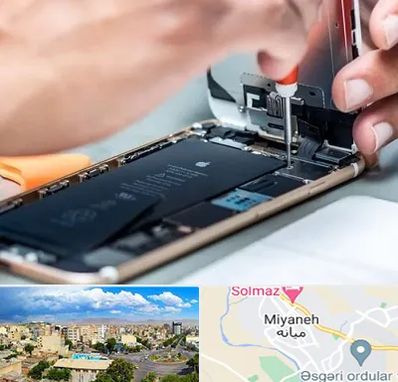 تعمیرکار موبایل در میانه