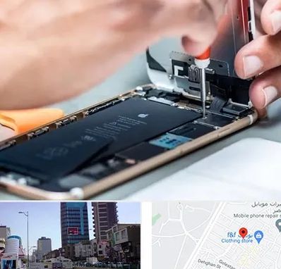 تعمیرکار موبایل در چهارراه طالقانی کرج