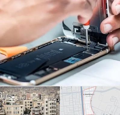تعمیرکار موبایل در اسکندری