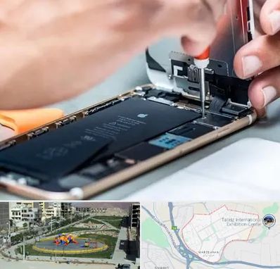 تعمیرکار موبایل در مرزداران تبریز