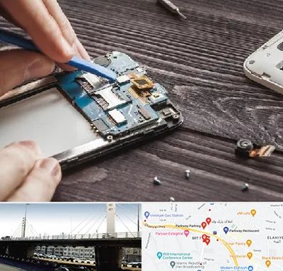 تعمیر موبایل در پارک وی 