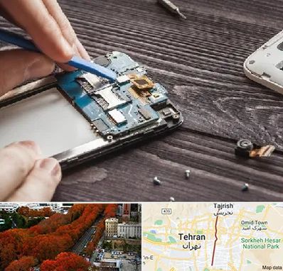 تعمیر موبایل در ولیعصر 