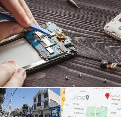 تعمیر موبایل در افسریه 
