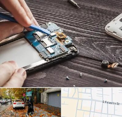 تعمیر موبایل در خیابان فلسطین