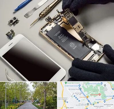 تعمیرات اپل در قدوسی غربی شیراز