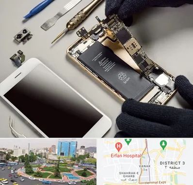 تعمیرات اپل در ونک 