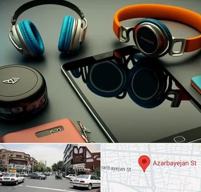 فروشگاه لوازم جانبی موبایل در خیابان آذربایجان