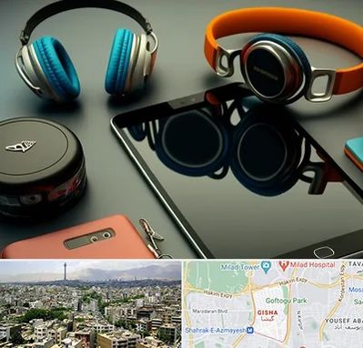 فروشگاه لوازم جانبی موبایل در گیشا 