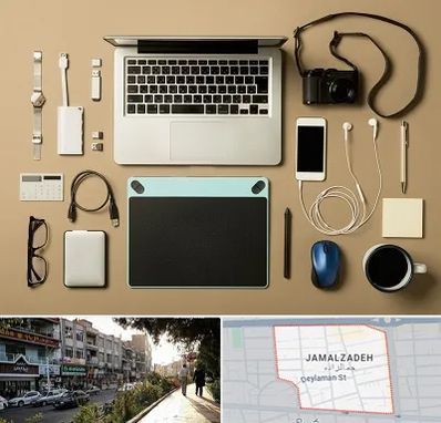 پخش عمده لوازم جانبی موبایل در خیابان جمالزاده