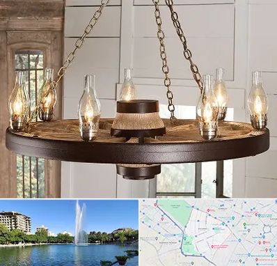 فروشگاه لوستر در کوهسنگی مشهد