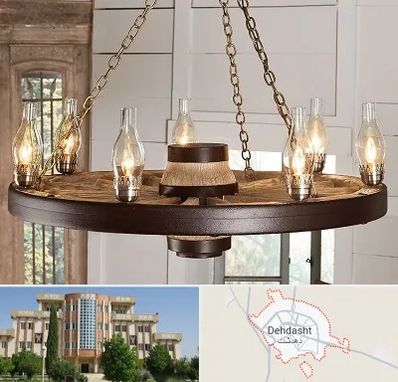 فروشگاه لوستر در دهدشت