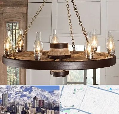 فروشگاه لوستر در ازگل